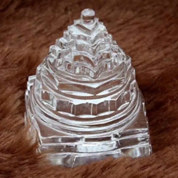 Sphatik Shree Yantra (Pure Crystal Shree Yantra)